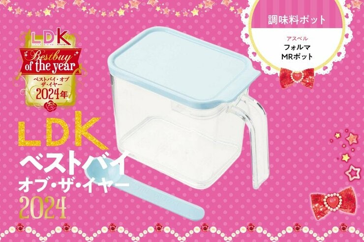 NOカチカチ砂糖！ 調味料入れ、アスベルのポットに替えたらサクッと使えました【LDKベストバイ2024】