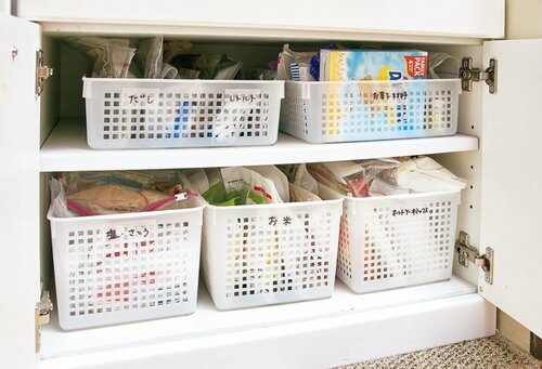 使おうとしても使えない!食材ストック置き場をチェンジ