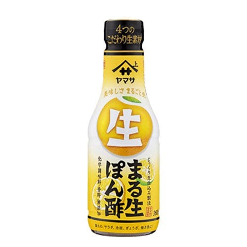 ポン酢しょうゆおすすめ ヤマサ まる生ぽん酢 イメージ