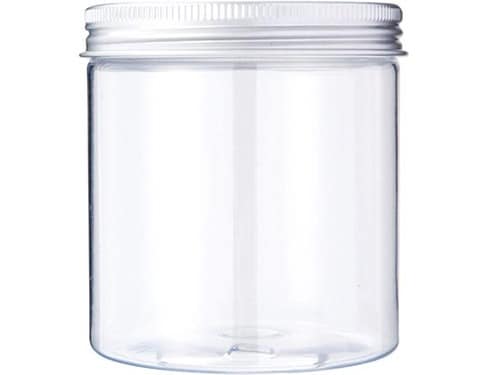 セリア:アルミキャップPET容器:保存容器