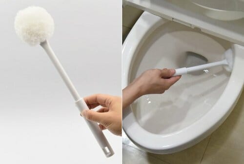 便器を傷つけすに掃除しやすい トイレブラシおすすめ イメージ