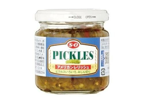 讃陽食品工業:エスオー アメリカンレリッシュ:漬物
