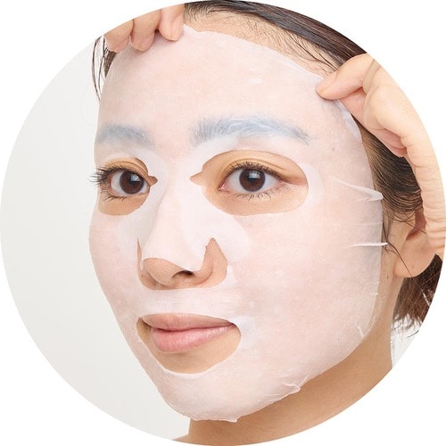 使用感:しなやかなマイクロファイバーシートを採用 シートマスクおすすめ イメージ