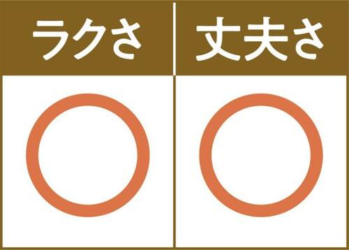 フックのアーチがかけやすい!“凹みなしベスト”の無印良品 イメージ2