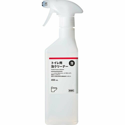 トイレ洗剤おすすめ 無印良品 トイレ用 泡クリーナー イメージ