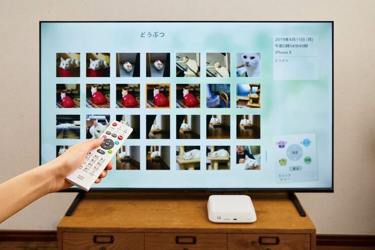 バッファロー「おもいでばこ」徹底レビュー。テレビの大画面で家族の大切な写真・動画を共有